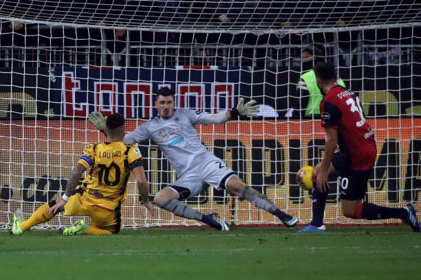 劳塔罗终于打破8场球荒，国米队长用进球重新上路