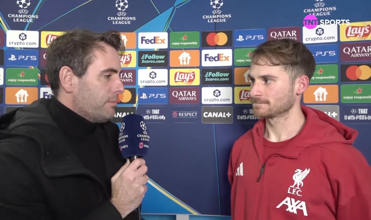 足球联赛-麦卡利斯特：这场胜利非常重要，我们会争取以前八名身份晋级